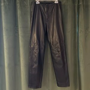 Vintage Leather 3/4 Pants